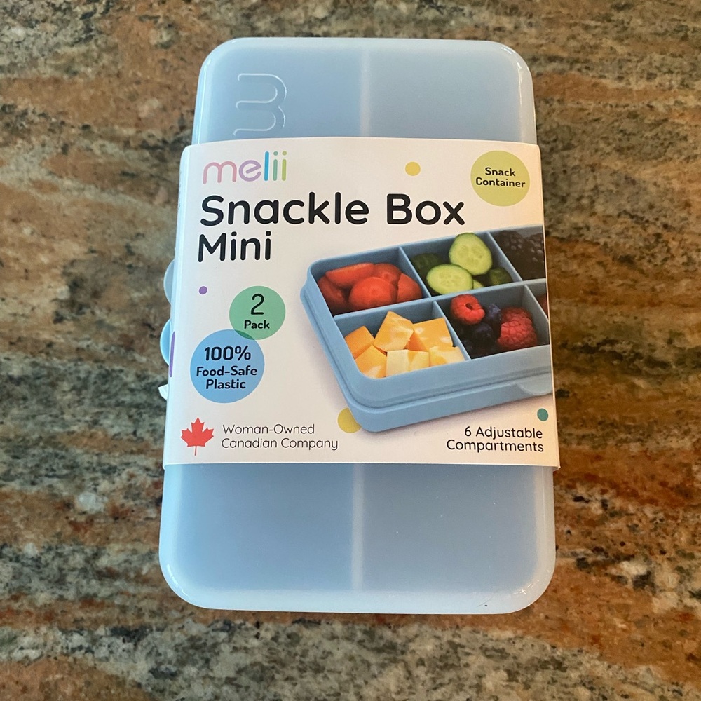Melii Snackle Box Mini in Blue
